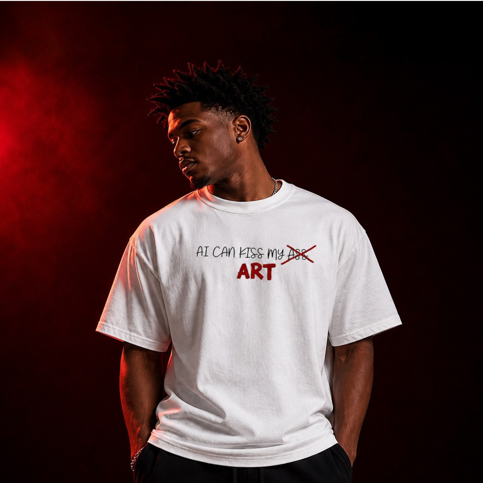AI Can’t Replace Art Tee