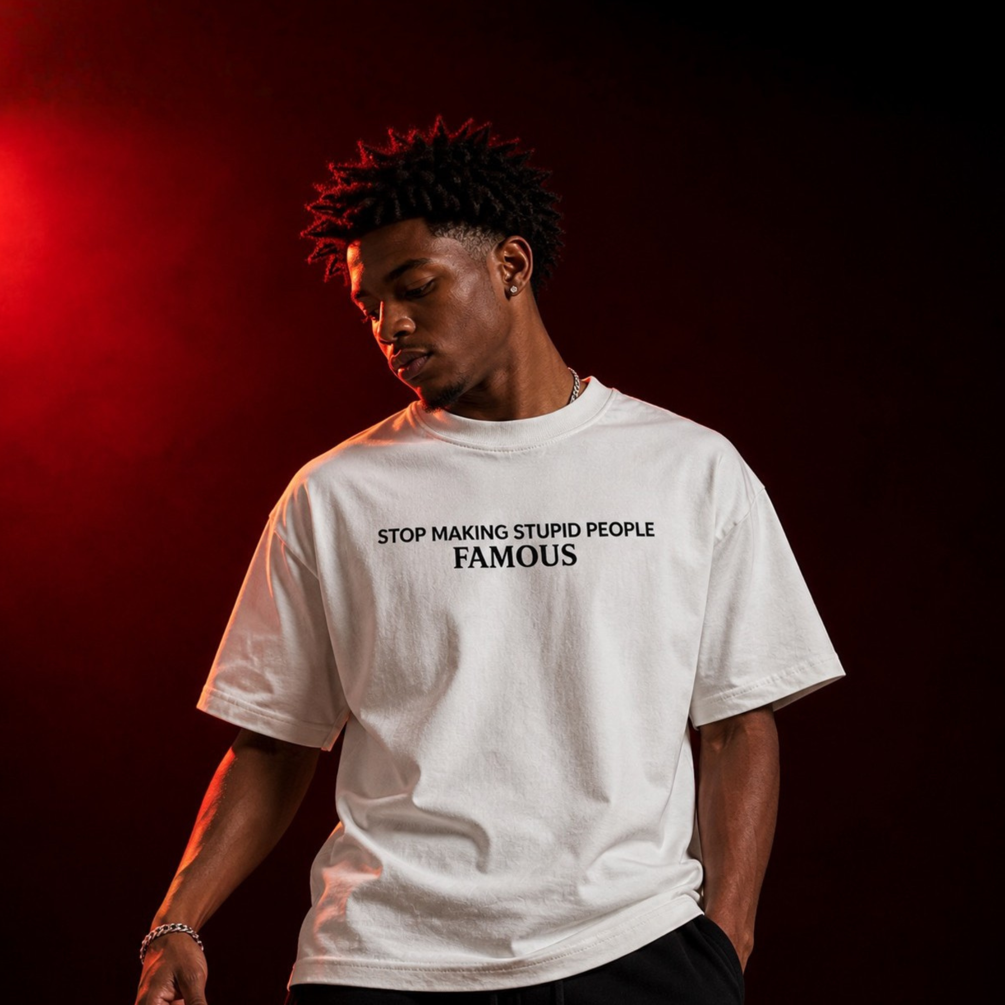 Stop Making Them Famous Tee